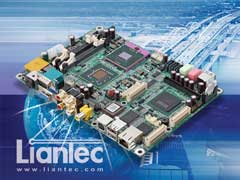Liantec EMB-5930 : 5.25" Intel GME965 Core2 Duo Mobile Express Multimedia EmBoard with Tiny-Bus Modular Extension Solution
