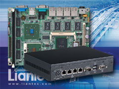 Liantec LPC-5842 Industrial 5.25" Drive-size Intel Pentium M Multiple Ethernet Platform