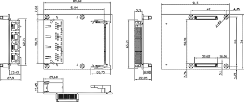 TBM-1230 Mechanical Drawing