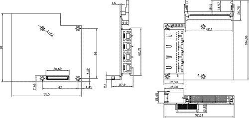 TBM-1240 Mechanical Drawing