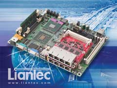 TBM-1441 Tiny-Bus Multiple Gbit Ethernet Module on EMB-5940 EmBoard