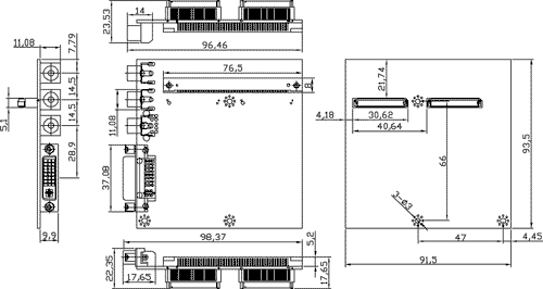 TBM-1610 Mechanical Drawing