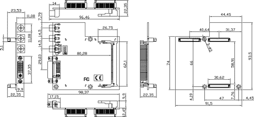 TBM-16SDVOB Mechanical Drawing